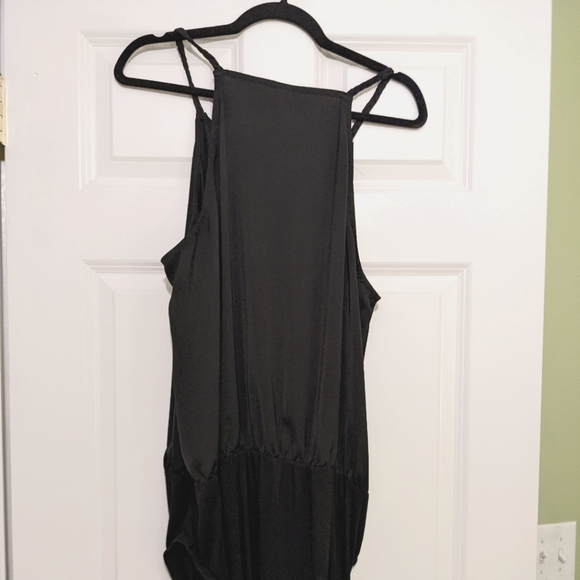 Black Torrid Bodysuit with Spaghetti Strap Sleeves - Picture 2 of 3